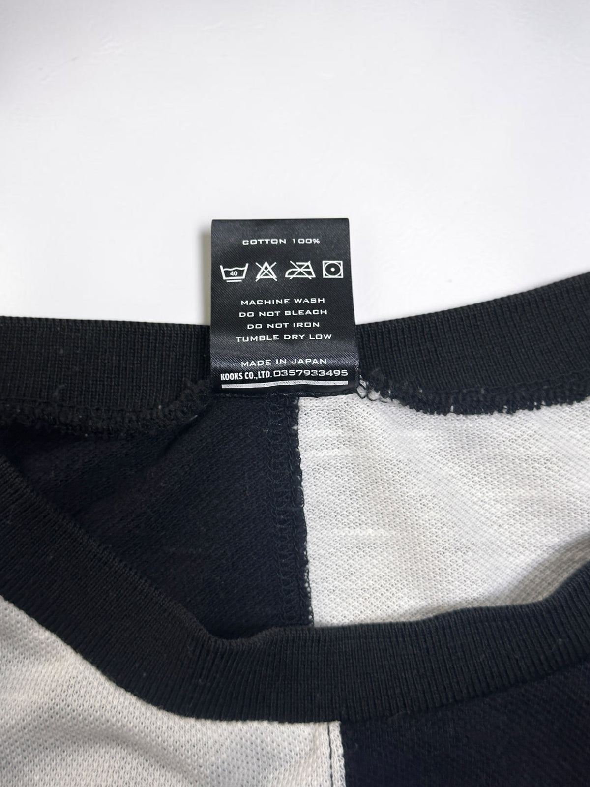 Numbernine SS04 “Dream Baby Dream” long sleeve