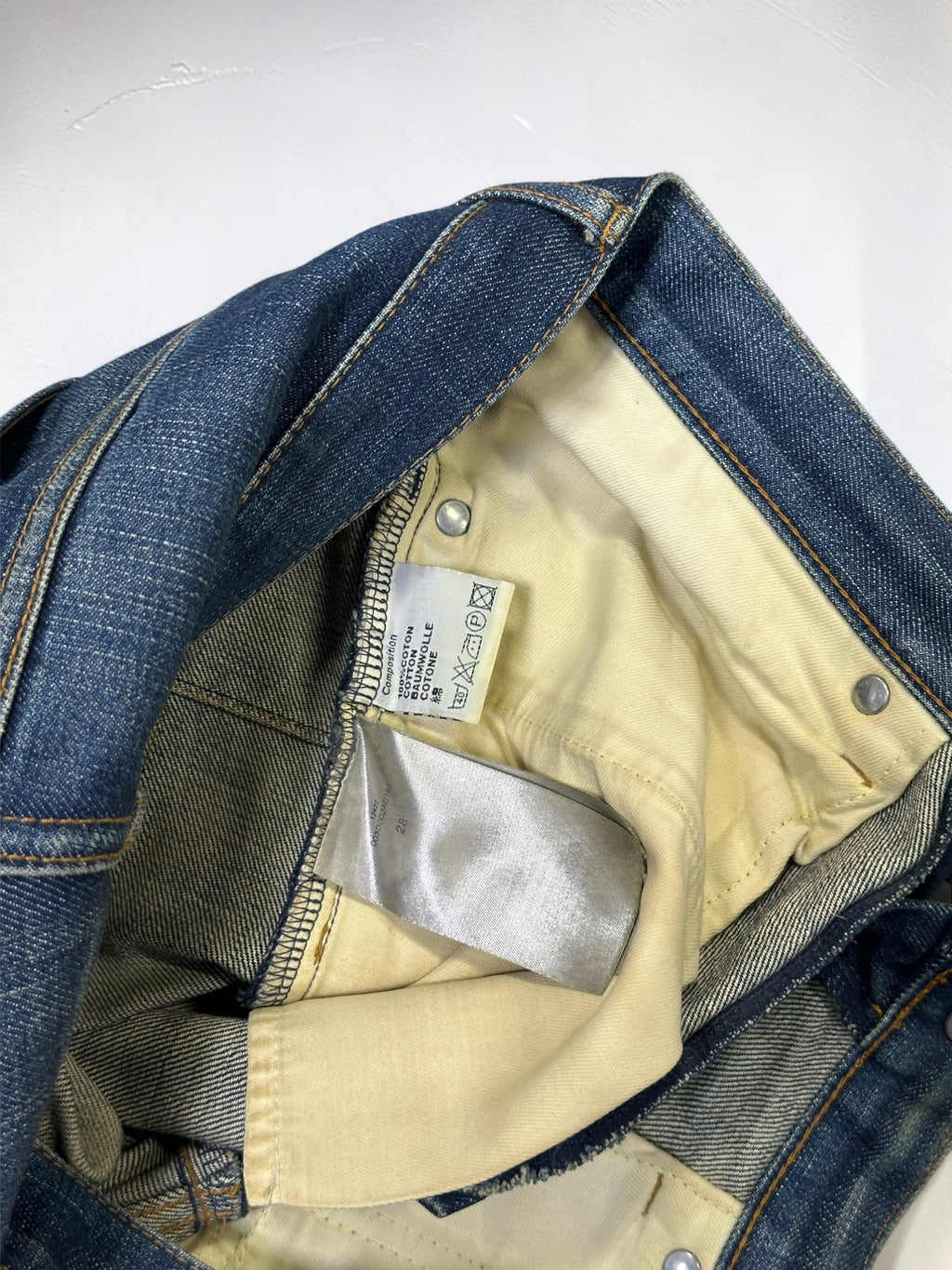 Dior Homme SS11 Faded Indigo Denim