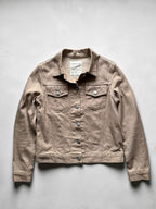 00s Helmut Lang Raw Silk Denim Jacket