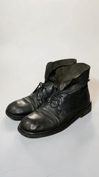 Ann Demeulemeester Slouchy Lace Up Boot