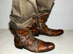 LAPHROAIG Distressed Leather Boots