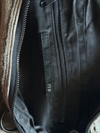 ZER Distressed Leather Utility Bag