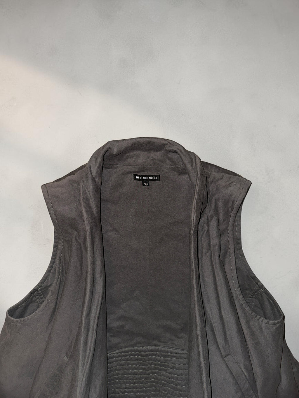 Ann Demeulemeester Cotton Vest