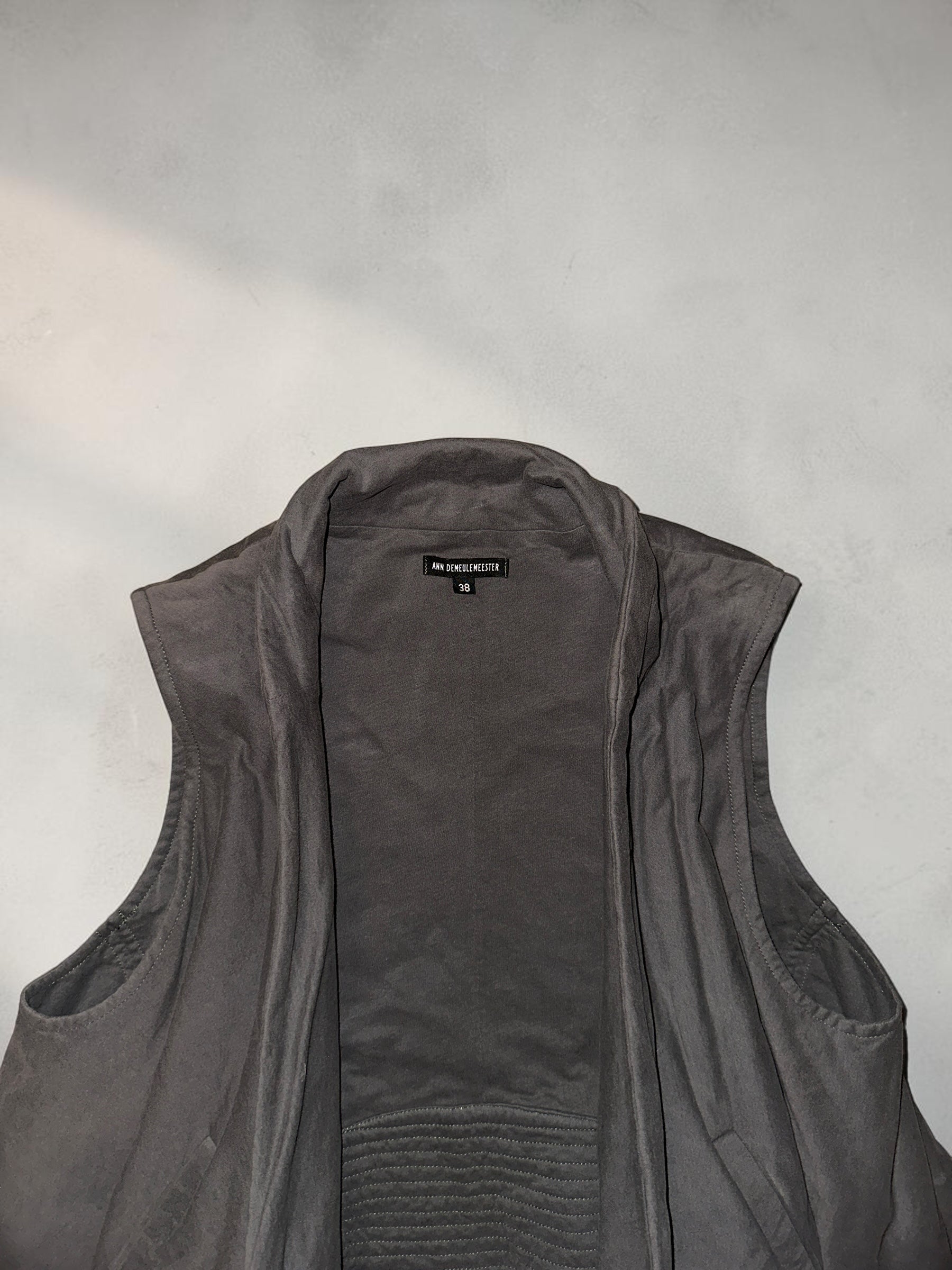 Ann Demeulemeester Cotton Vest