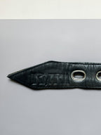 KMRii 'Grand Cross' Studded Leather Belt