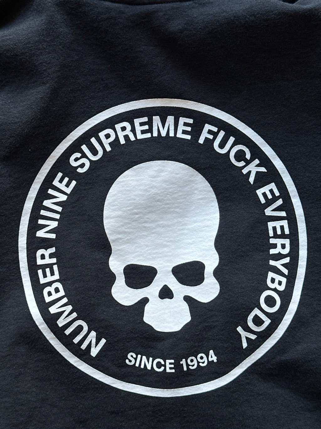 Supreme x Number (N)ine 2025 'Fuck Everybody Since 1994'