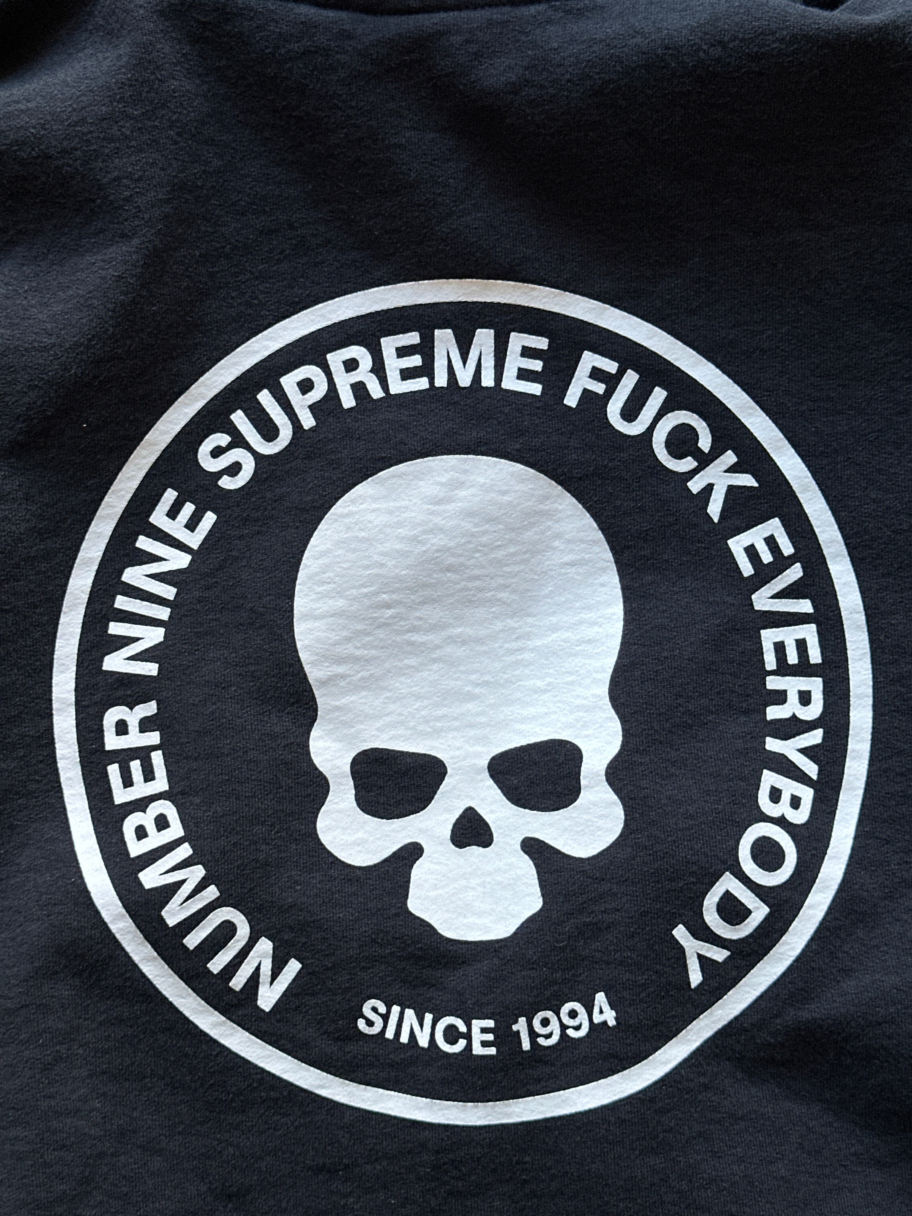 Supreme x Number (N)ine 2025 'Fuck Everybody Since 1994'