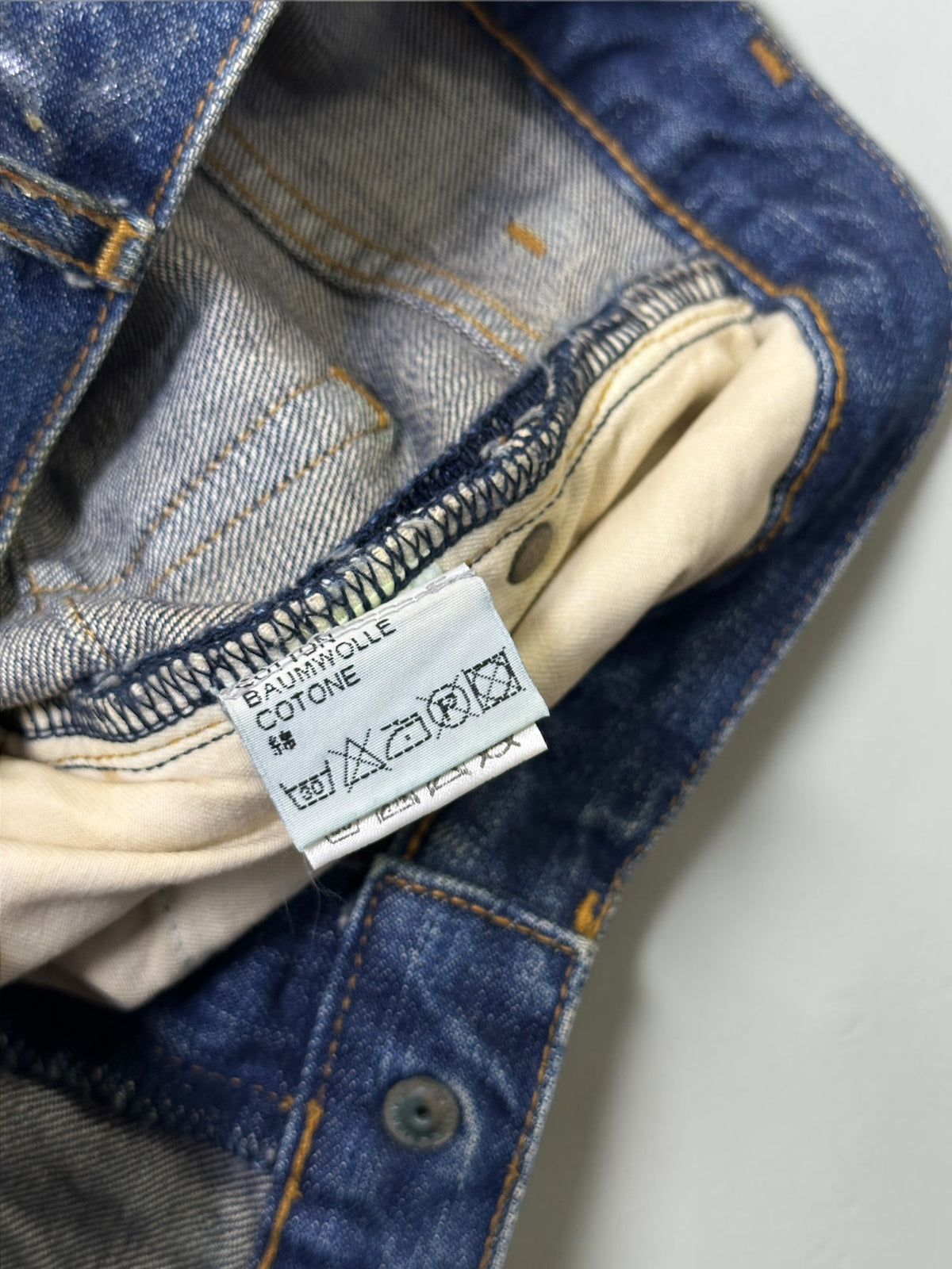 Dior Homme AW06 Luster Waxed Denim