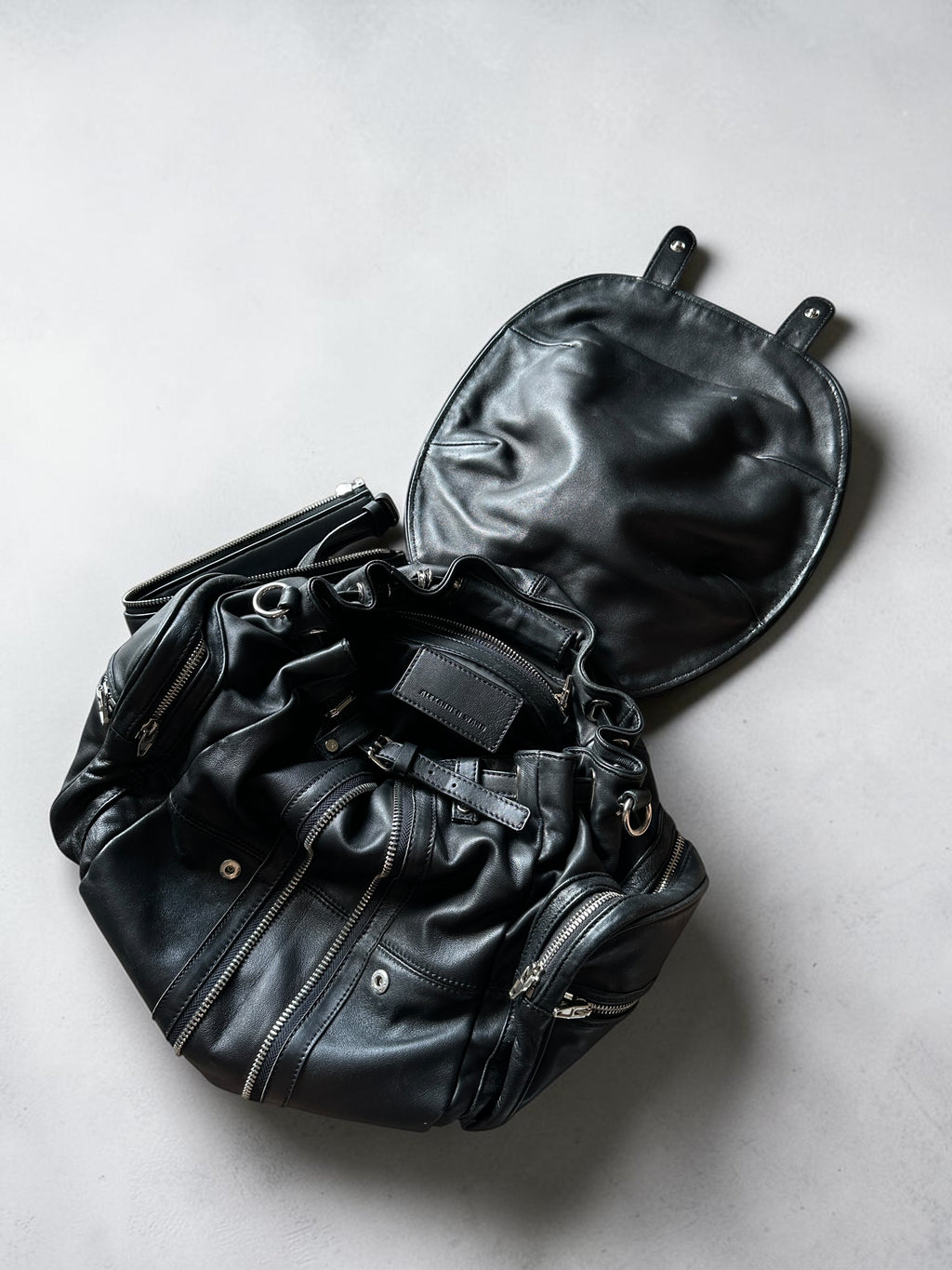 Alexander Wang 'Marti' Multi-Zip Backpack (Black)
