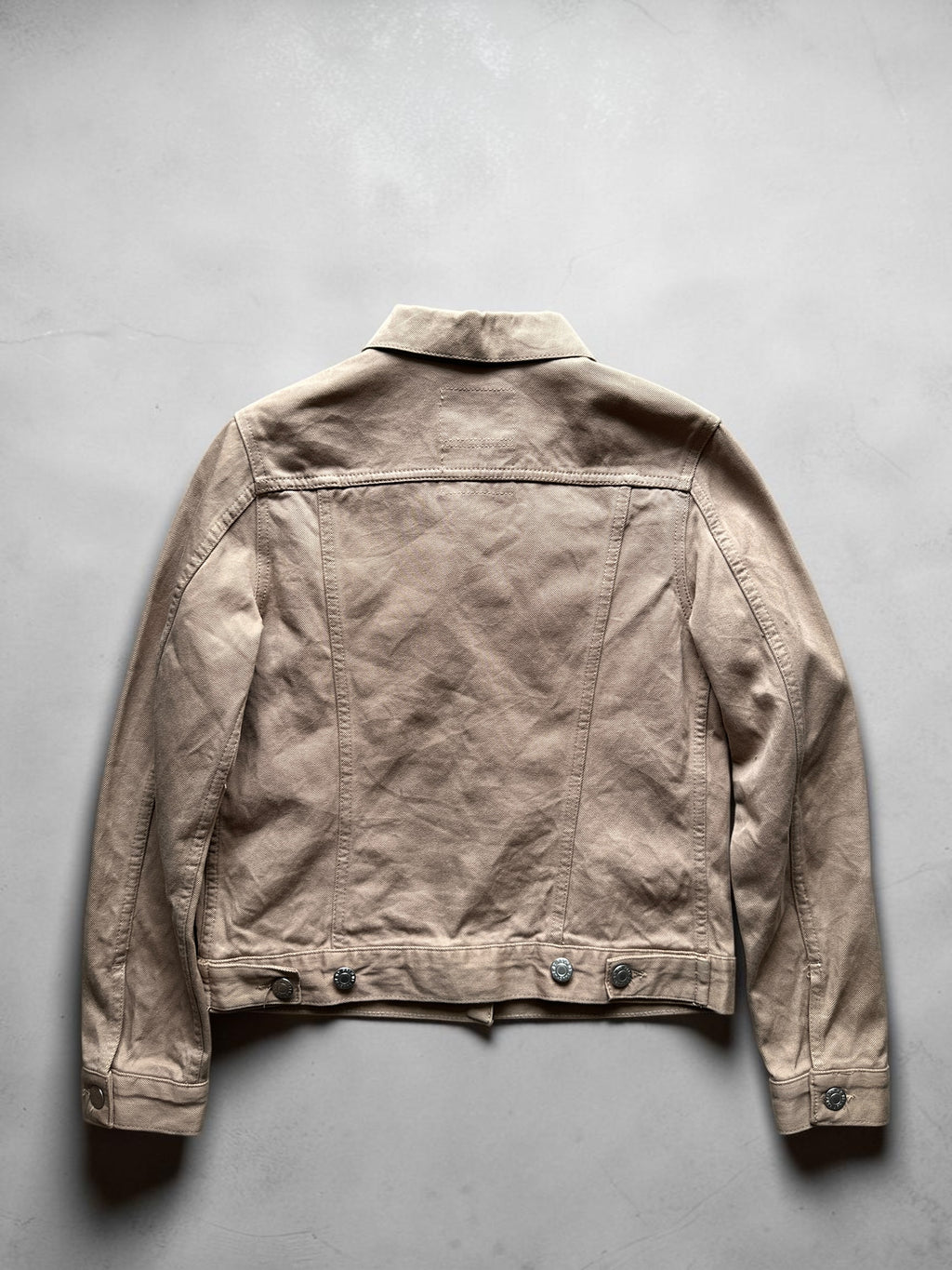 00s Helmut Lang Raw Silk Denim Jacket