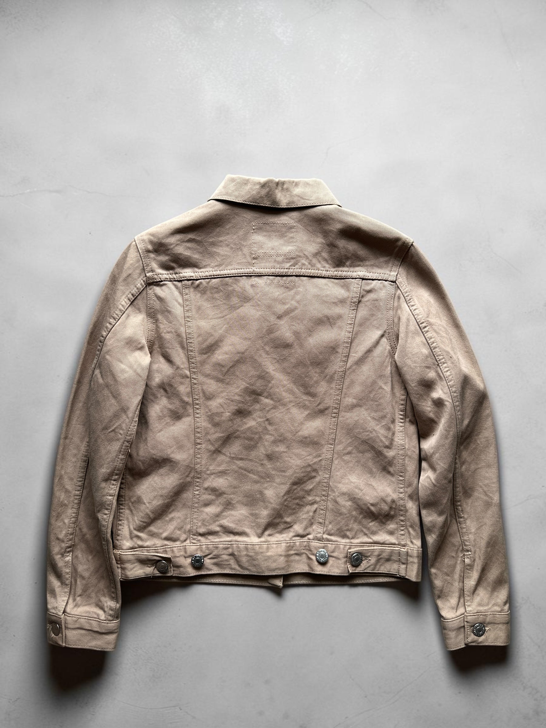 00s Helmut Lang Raw Silk Denim Jacket