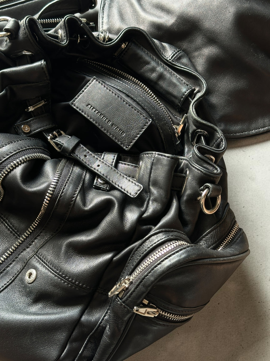 Alexander Wang 'Marti' Multi-Zip Backpack (Black)