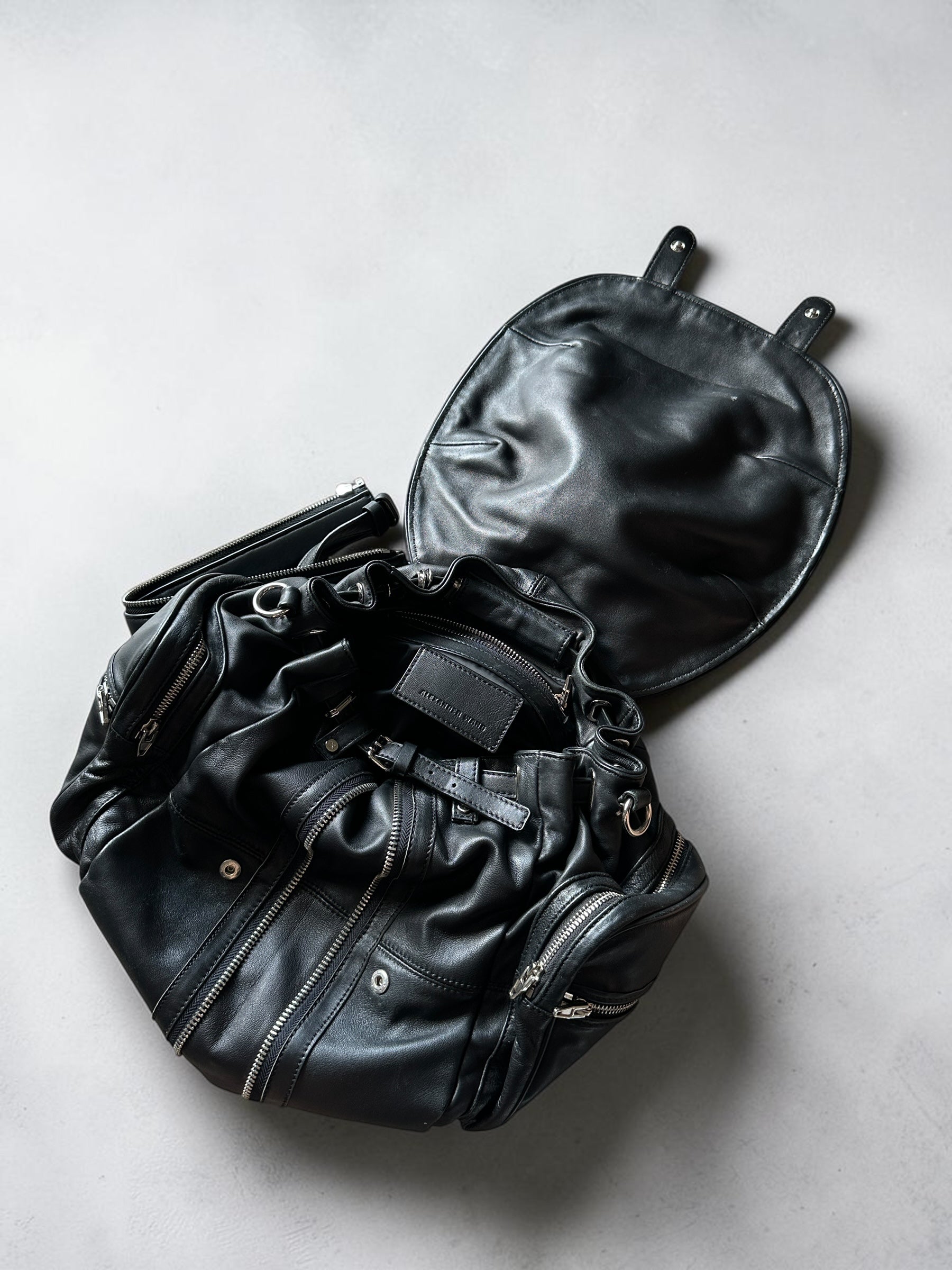 Alexander Wang 'Marti' Multi-Zip Backpack (Black)