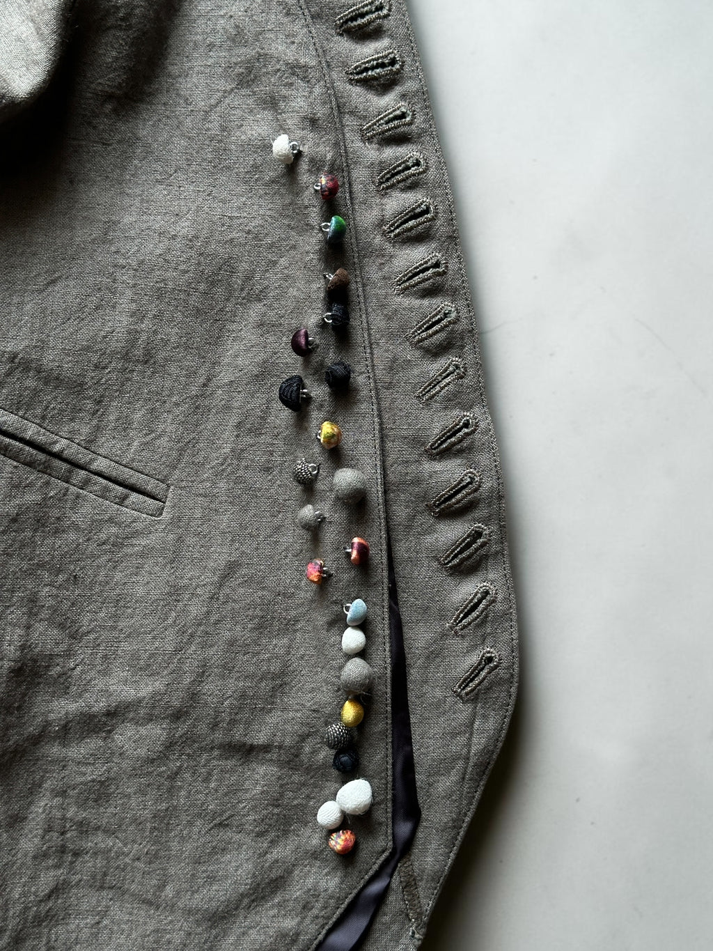 If Six Was NineEscargot Slip Vest Green sage Asymmetric Gilet