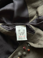 If Six Was NineEscargot Slip Vest Green sage Asymmetric Gilet