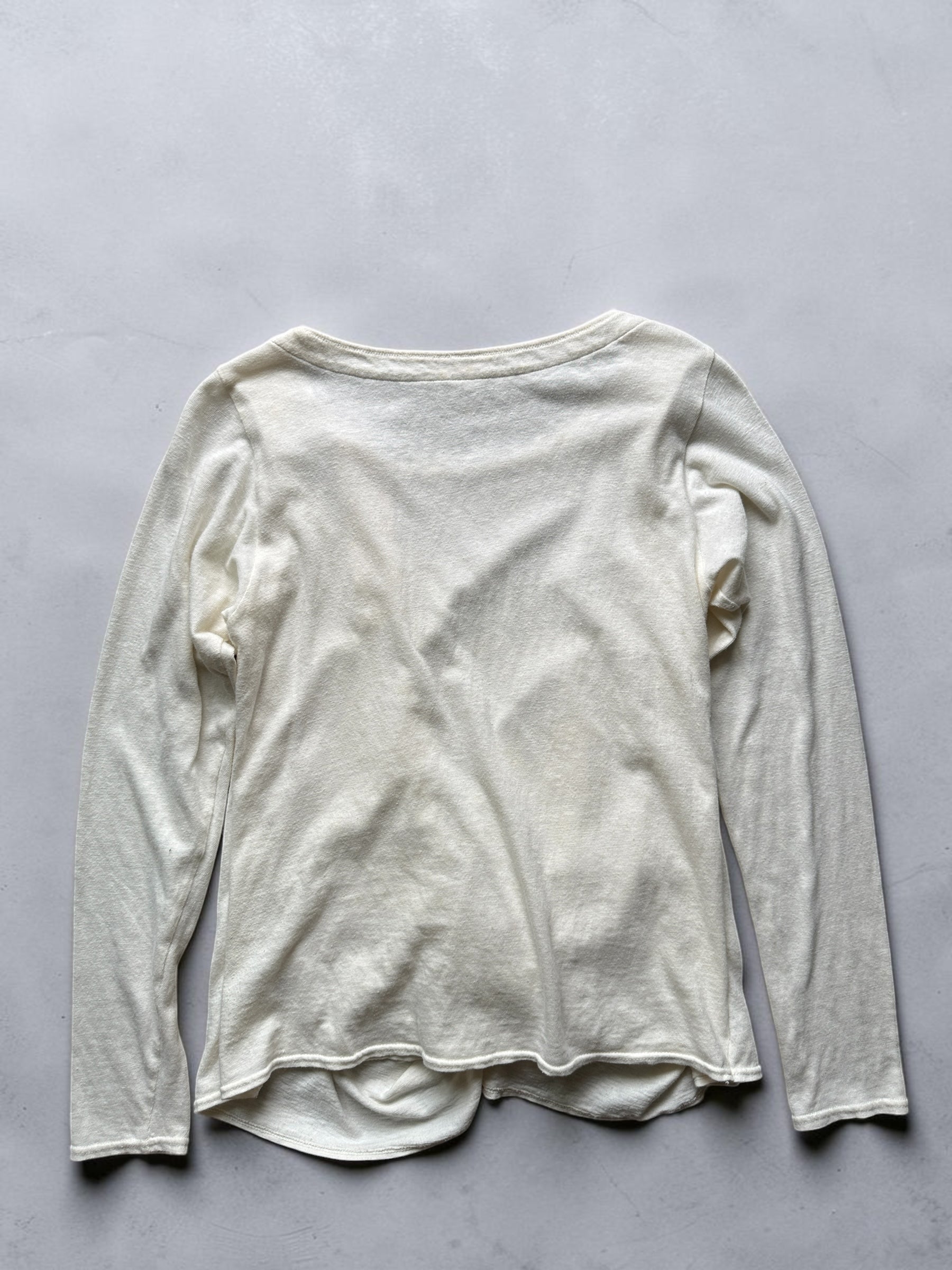 Kapital Asymmetry long sleeve top