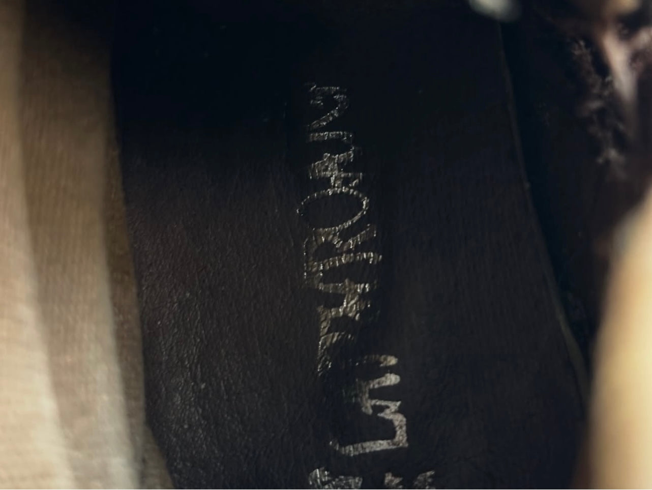 LAPHROAIG Distressed Leather Boots