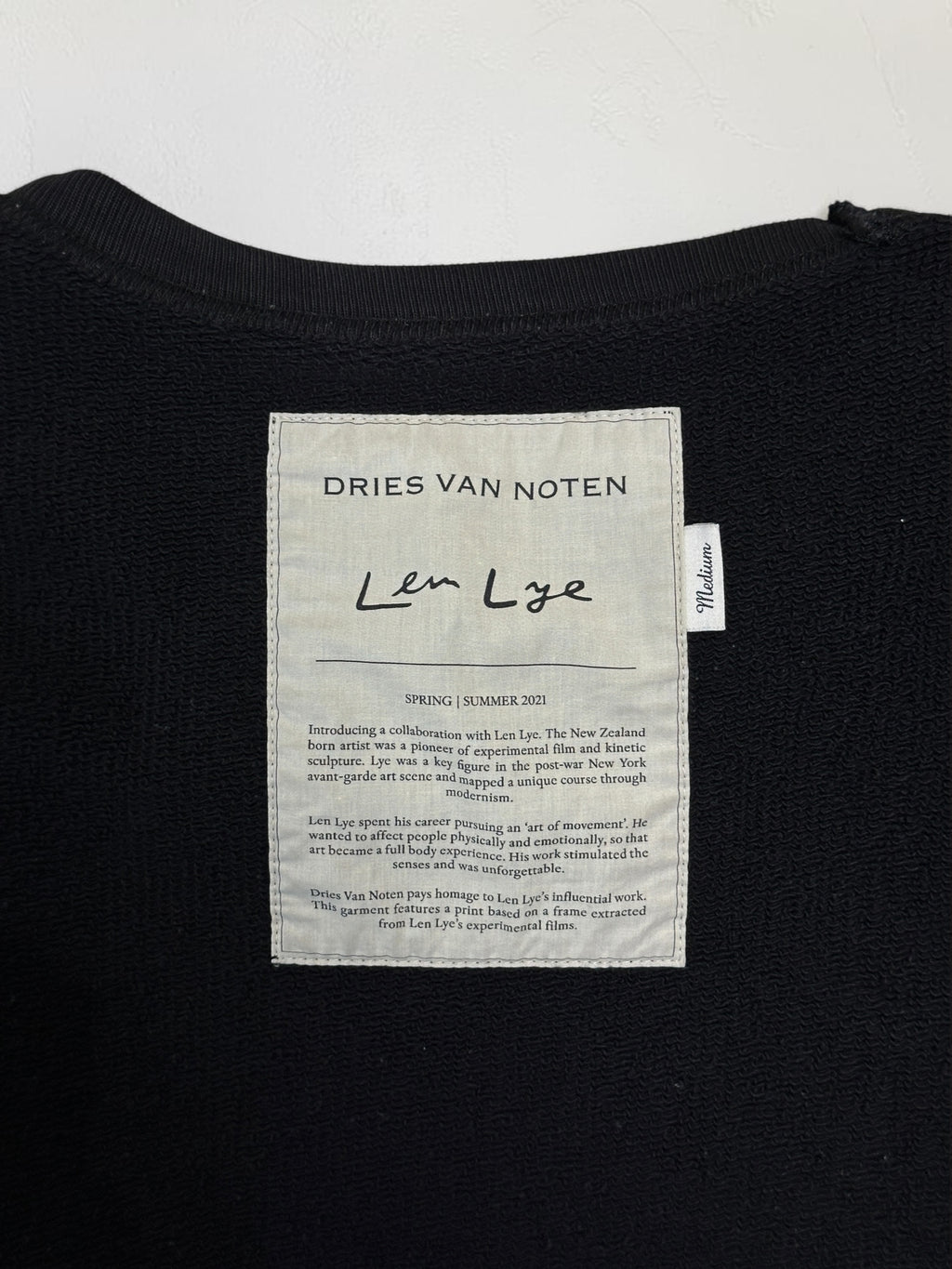 Dries Van Noten x Len Lye S/S21 Haf Sweater