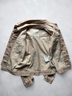 00s Helmut Lang Raw Silk Denim Jacket