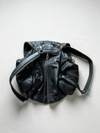 Alexander Wang 'Marti' Multi-Zip Backpack (Black)