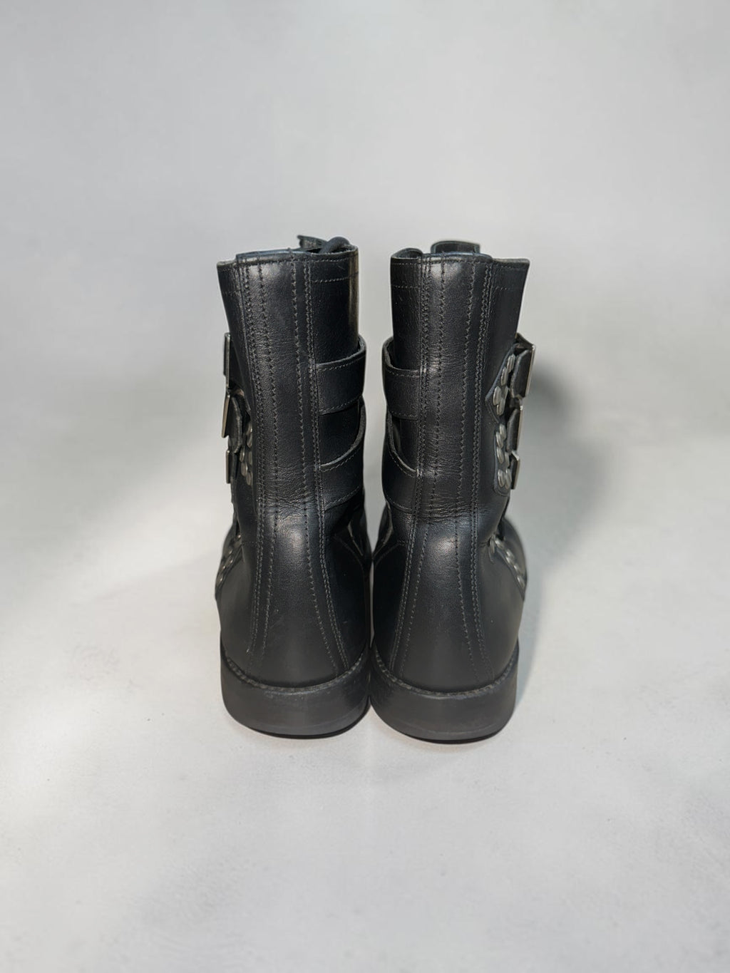 FW14 Saint Laurent Paris Biker Boot By Hedi Slimane