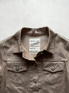 00s Helmut Lang Raw Silk Denim Jacket