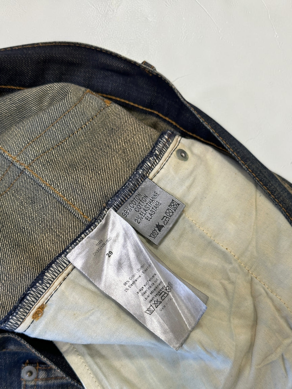 Dior Homme AW10 “Under My Truck” Denim