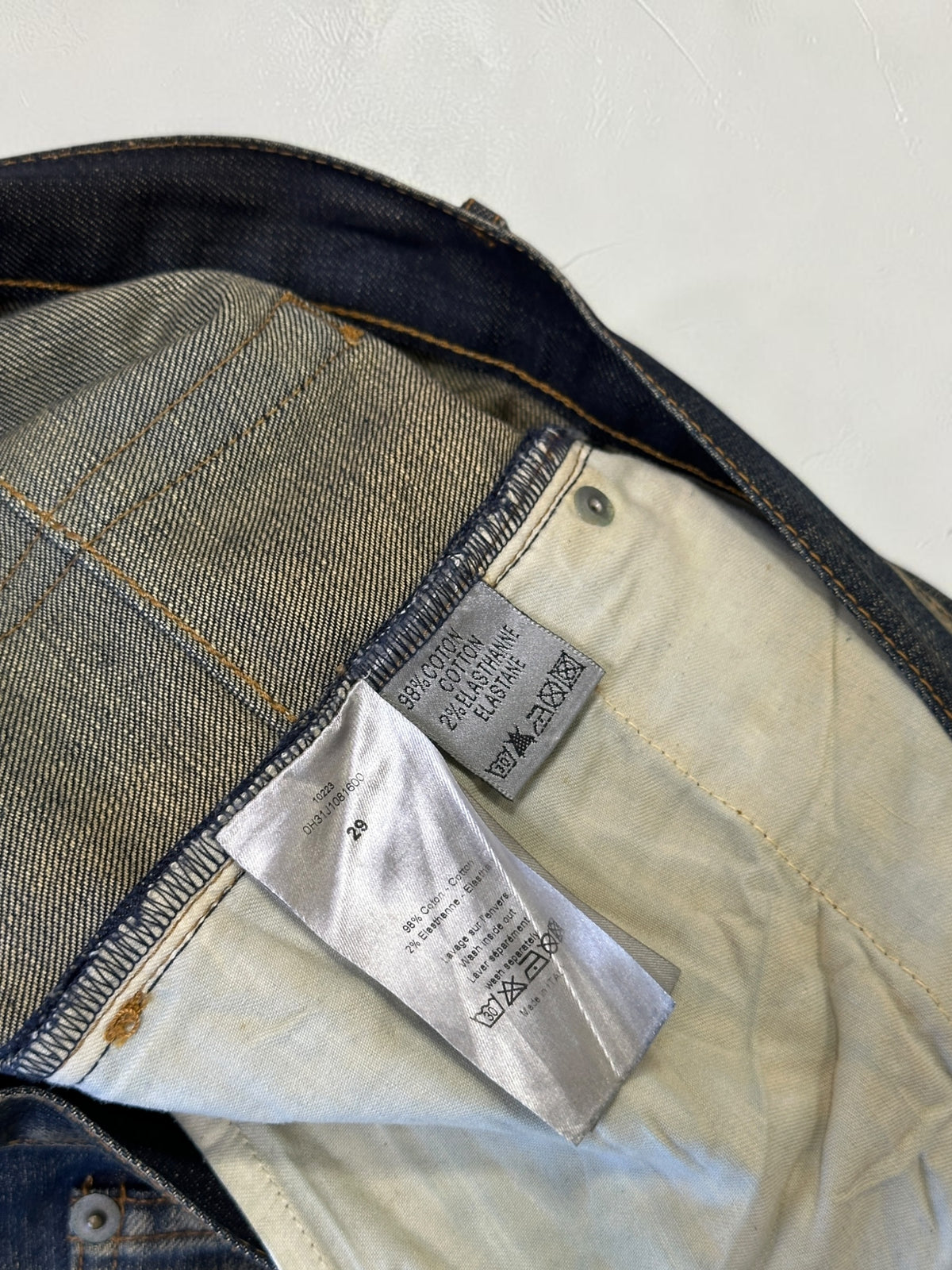 Dior Homme AW10 “Under My Truck” Denim
