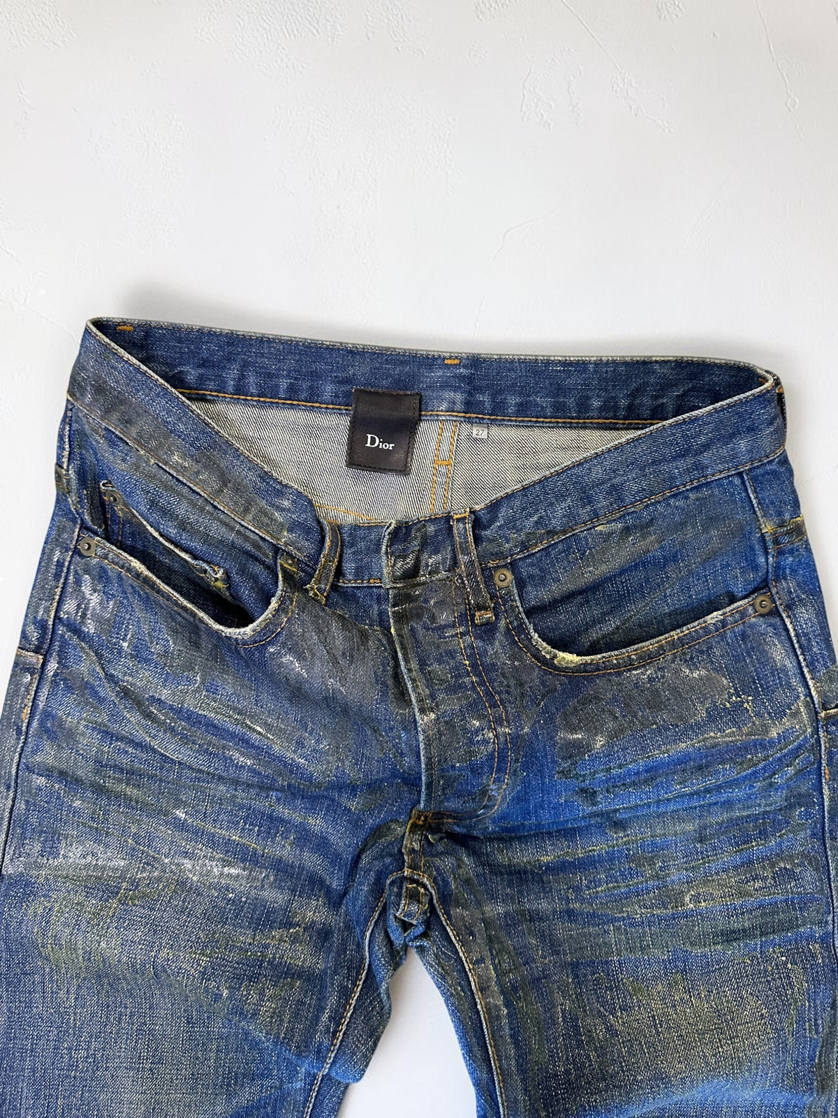 Dior Homme AW06 Luster Waxed Denim