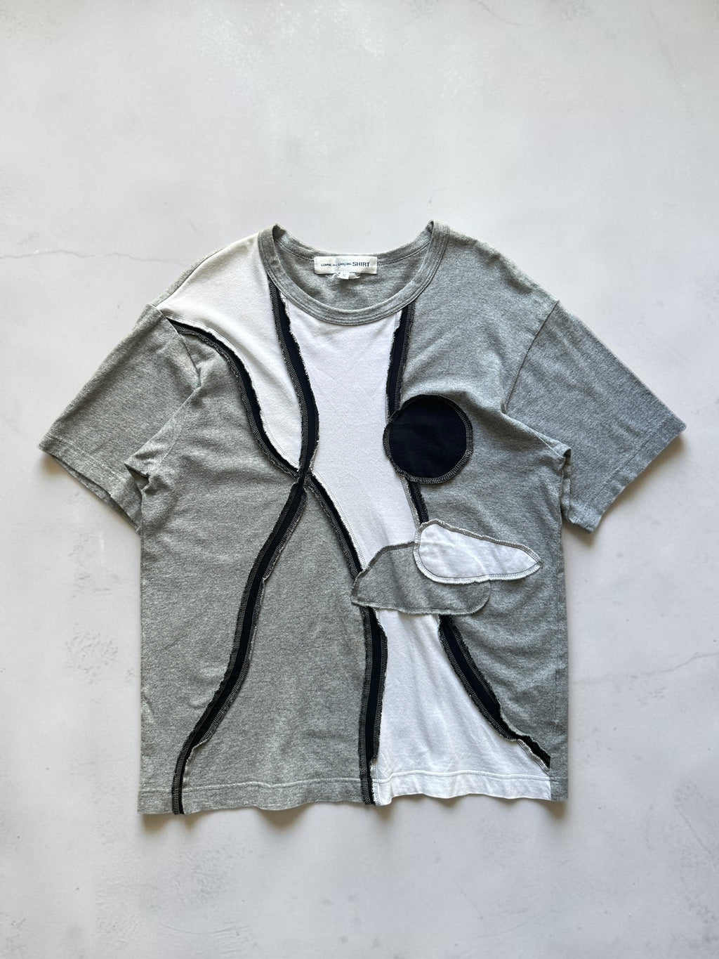 COMME des GARÇONS SHIRT 00s Reconstructed T-shirt