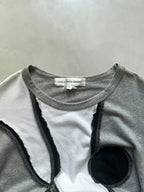 COMME des GARÇONS SHIRT 00s Reconstructed T-shirt