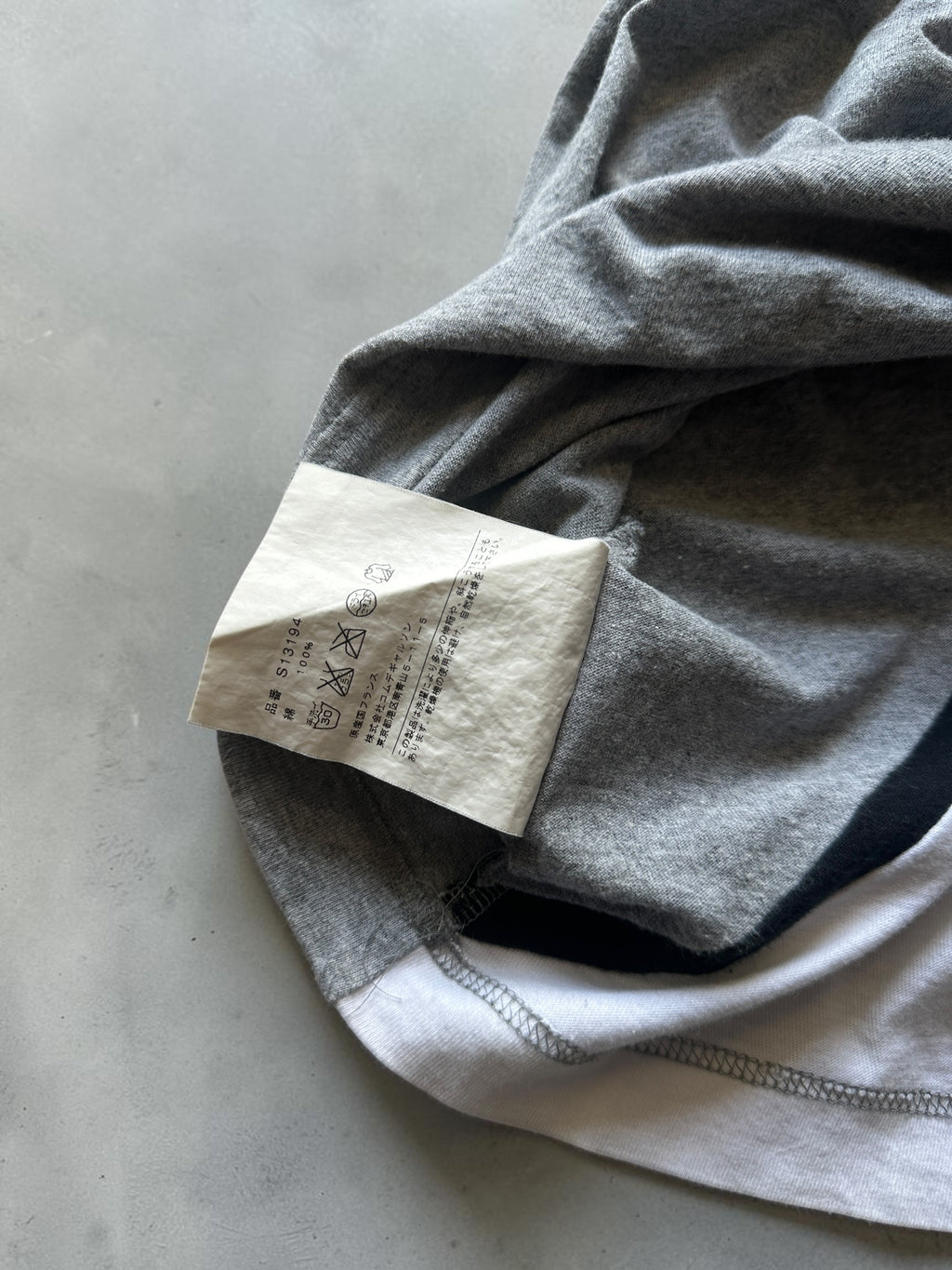 COMME des GARÇONS SHIRT 00s Reconstructed T-shirt