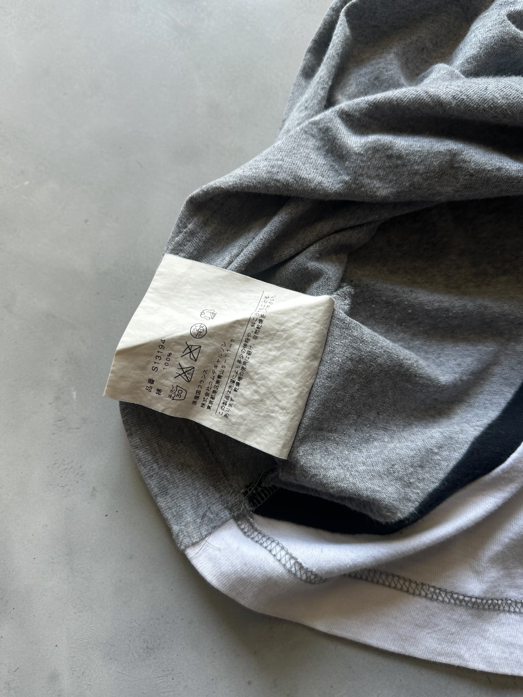 COMME des GARÇONS SHIRT 00s Reconstructed T-shirt